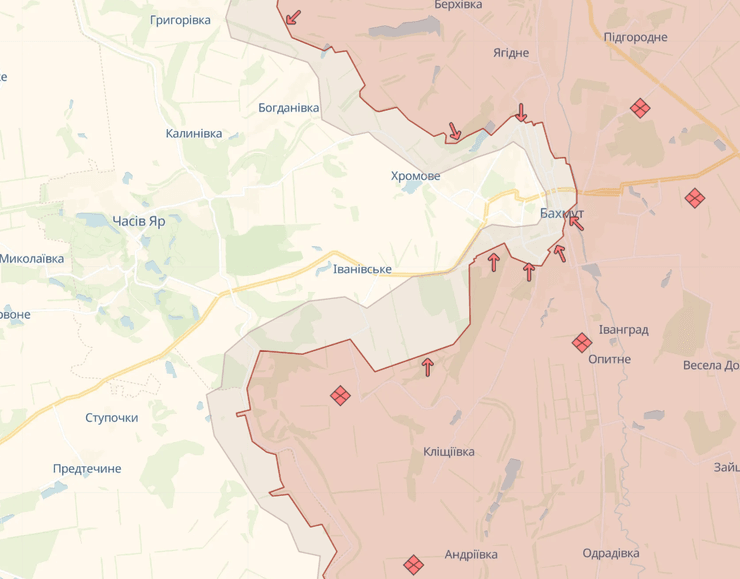 Карта: DeepStateMAP