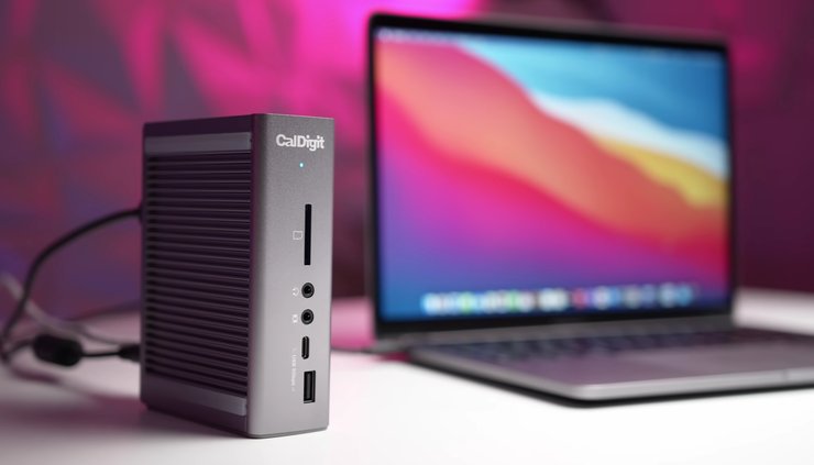 CalDigit TS3 Plus, MacBook, док-станция для ноутбуков