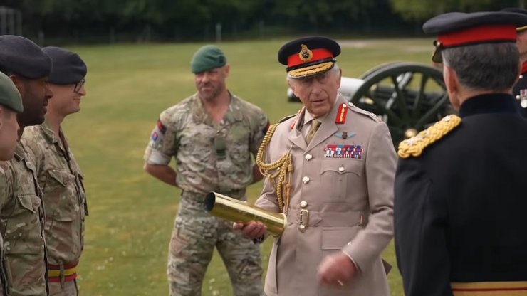 король чарльз военный