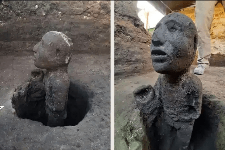 божество, ацтеки, знахідка