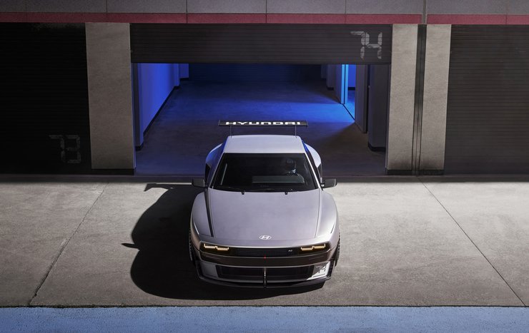Hyundai N Vision 74, новий Hyundai N Vision 74, електромобіль Hyundai, спорткар Hyundai, Hyundai Pony 1974