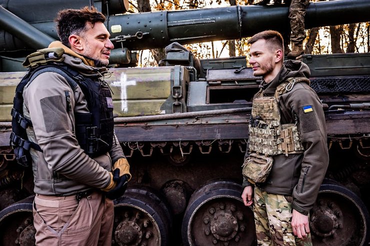 САУ "Пион", артиллерийская установка, ВСУ, артиллерист, пушка