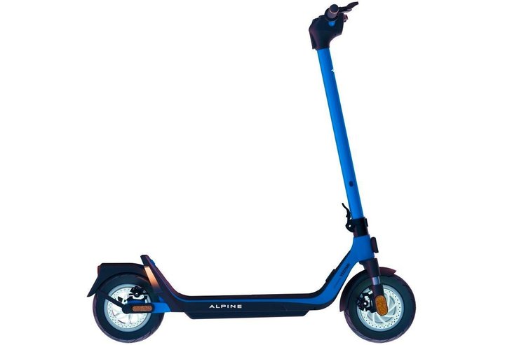 электросамокат рено альпин, Alpine 100A GT, новый Alpine 100A GT, электрический самокат, Alpine 100A GT, электрический самокат