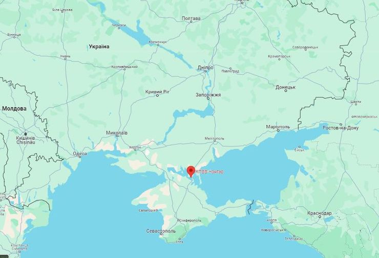 Чоргар, карта, полон, Вадим Максименко