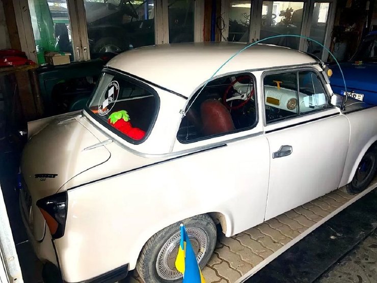 коллекция авто, ретро-авто, заброшенные авто, Trabant