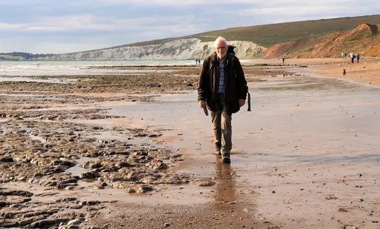 Ученый, остров Уайт, окаменелости динозавров