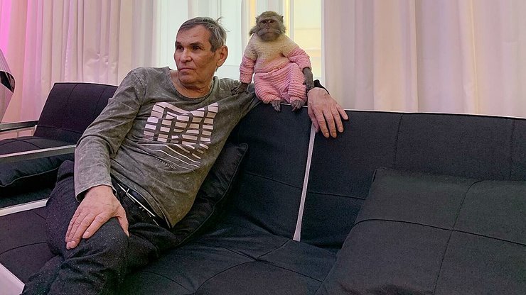 Обезьяна Алибасова, Бари Алибасов, обезьяна Маша, наследство, яванская макака