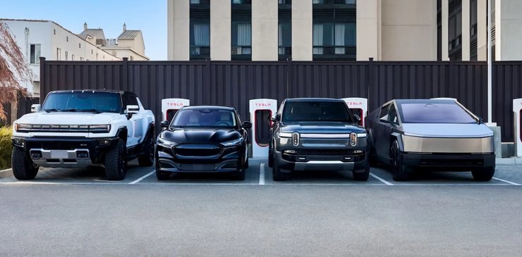 электромобили электрокары tesla