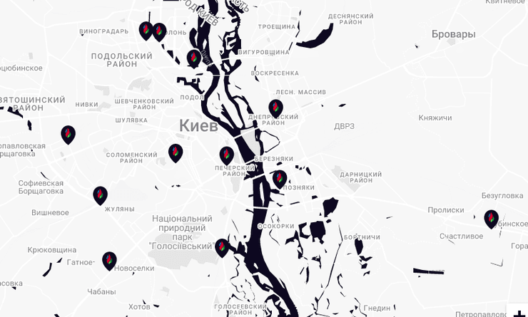 SOCAR топливо заправки бензин сжиженный газ LPG дефицит АЗС Киев