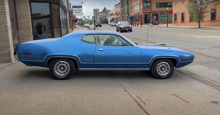 Plymouth GTX 1971, спорткар Plymouth