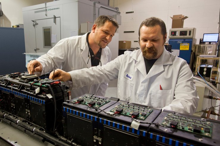 батареї, аккумлятори, виробництво, фабрика