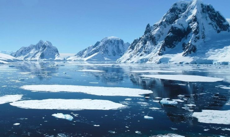 Антарктида лед