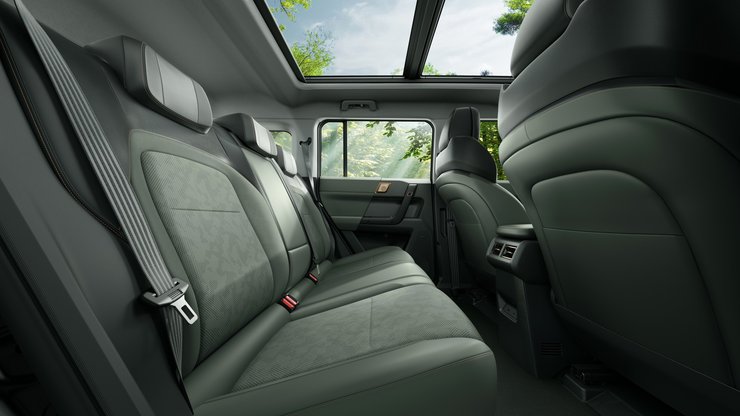 Салон Chery iCar, новый Chery iCar 03, Chery iCar, китайский электромобиль, китайский внедорожник