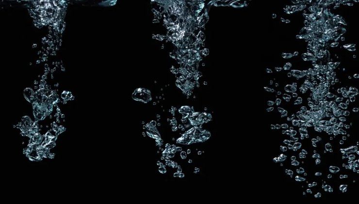 пузыри, воздух, вода