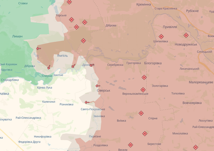 Дронівка та Сіверськ 19 грудня
