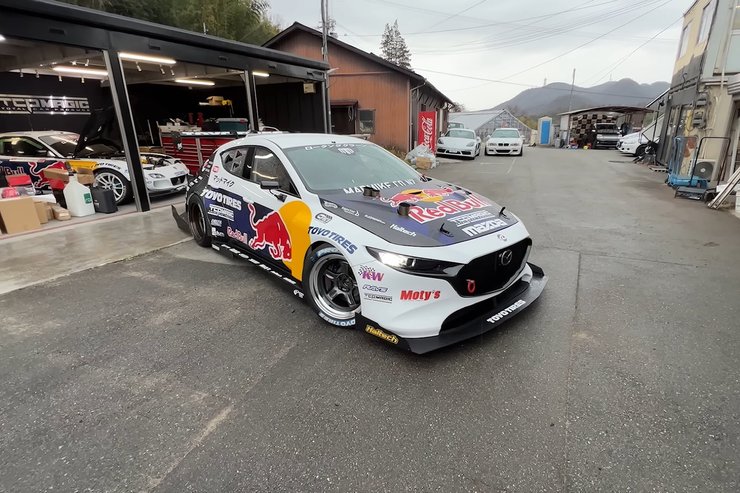 Mazda 3 гонки тюнинг