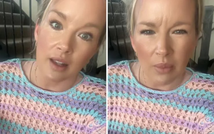 Жінка в різнобарвній в'язаній кофті розповідає про ознаки можливого розлучення пари