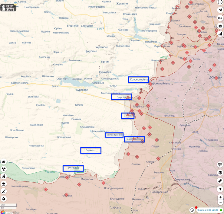 наступление вс рф, где наступает рф