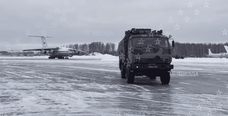 переброска российских войск в казахстан