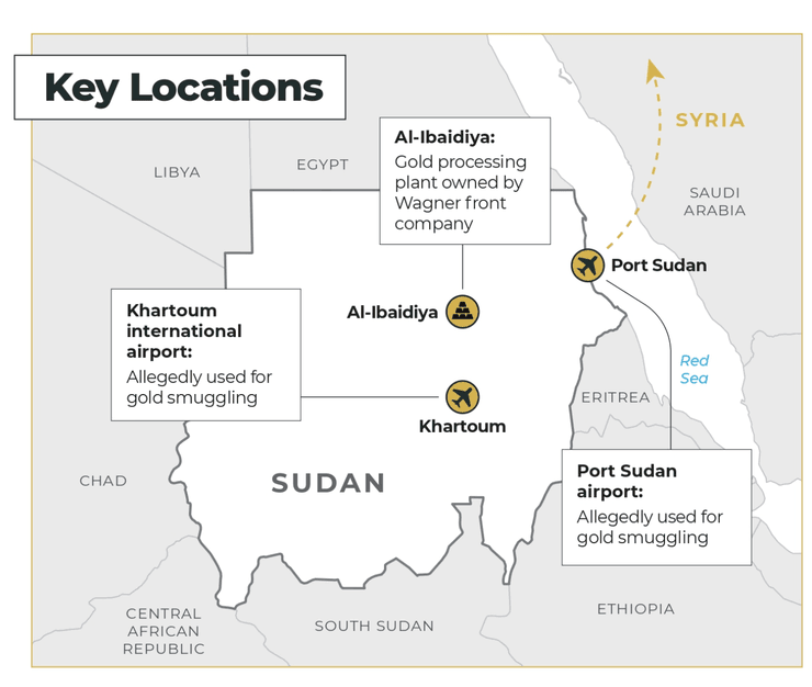 Вагнер, золото, Африка, ЦАР, Судан, Мали, бизнес, Кремль, санкции, обход санкций
