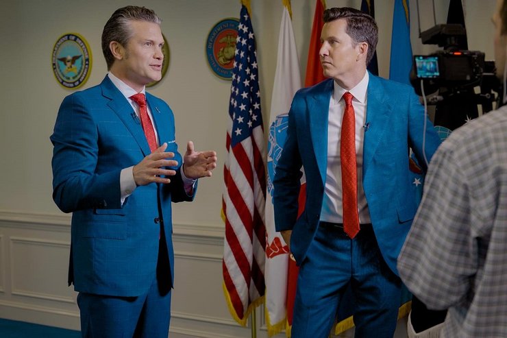 пит хегсет в пентагоне