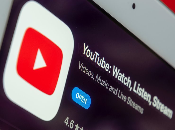 приложение YouTube