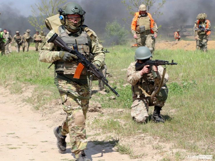 обучение всу, учения для всу