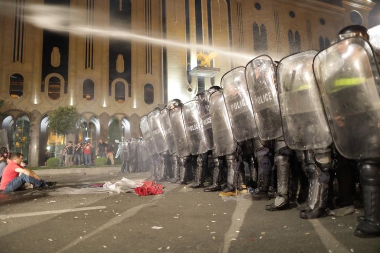 Протесты в Тбилиси