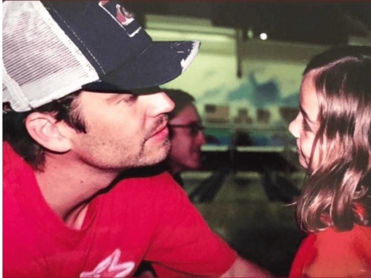 Пол Уокер с единственной дочерью Мидоу