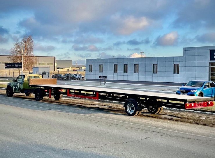 Автопоезд Нива, грузовая Нива, ВИС-2346, тюнинг Нивы