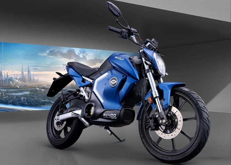 Revolt RV400, электрический мотоцикл, дешевый электробайк
