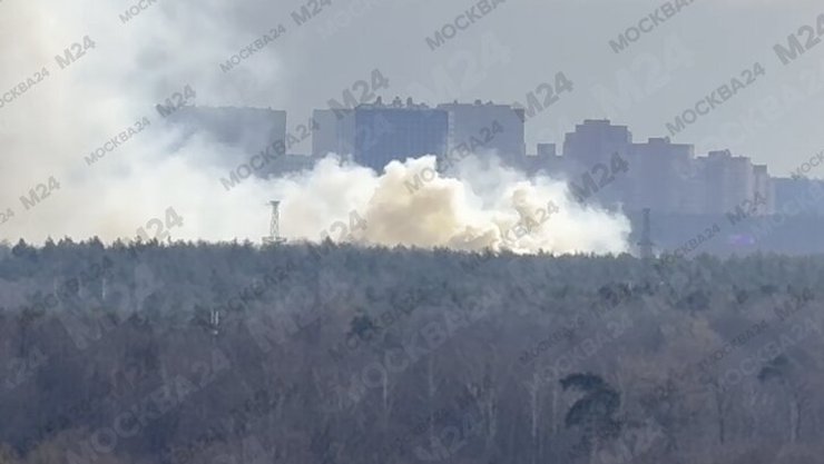 пожар москва