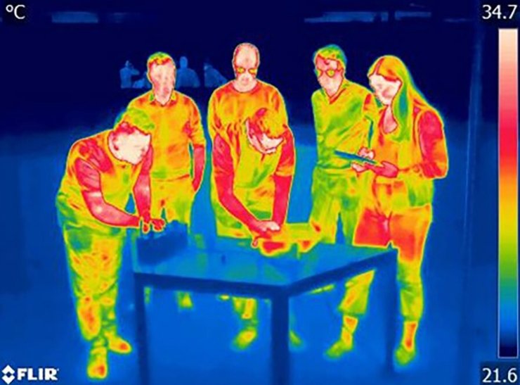 Ученые, инфракрасное излучение