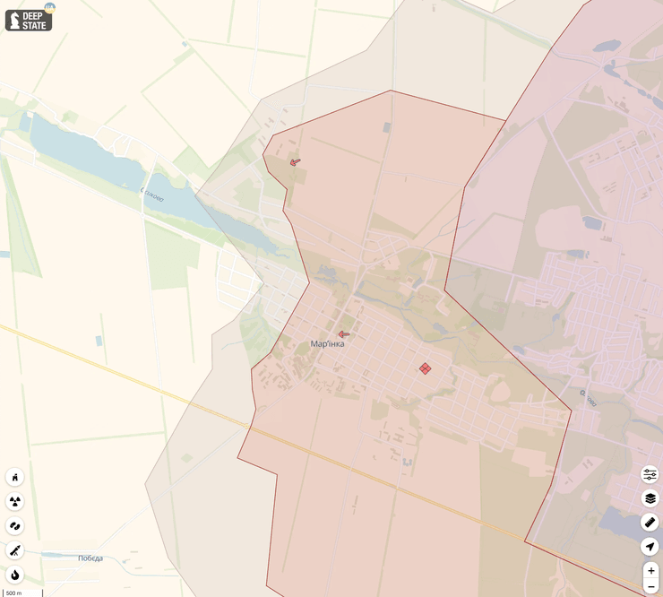 ситуація в Марʼїнці