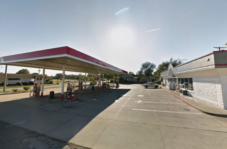 АЗС Jack's Place в городе Колумбус, штат Индиана