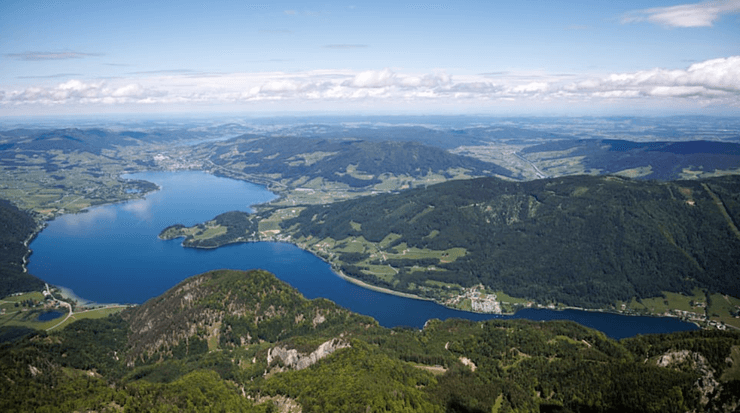 Озеро Мондзе, Австрия