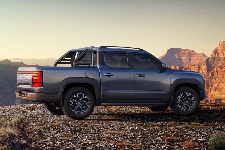 пикап BYD Shark, новый BYD Shark, пикап BYD, BYD Shark 2024, BYD Shark 2024