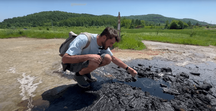 Узол біля вулкану в Україні