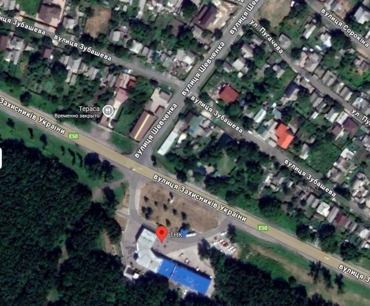 ДРГ влаштувала засідку на українських військових на перехресті вулиць Шевченка та Захисників України