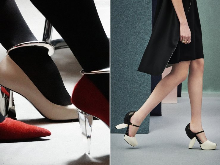 Тренды обуви, осень 2021, туфли на шпильке, туфли на каблуке