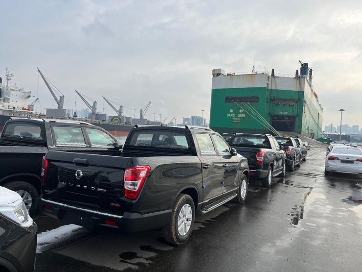 новый ссангйонг муссо, SsangYong Musso, новый SsangYong Musso, пикап SsangYong