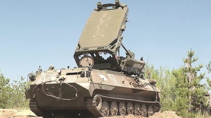 Российская РЛС Зоопарк-1 на войне в Украине