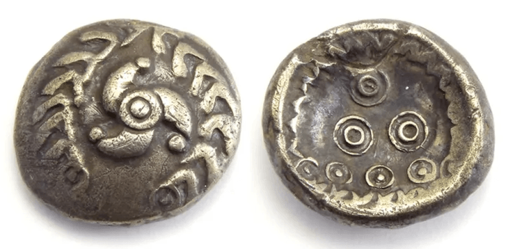 Райдужні кубки, кельтські золоті та срібні монети, кельтські монети, дослідження, знахідка, леприкони, веселка