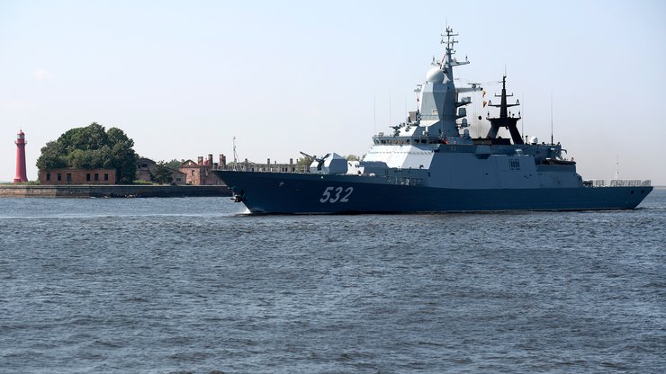 Корвет "Стерегущий" споряджений торпедним протичовновим комплексом "Пакет"