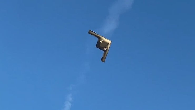 B-21 Raider, бомбардировщик, самолет, стелс