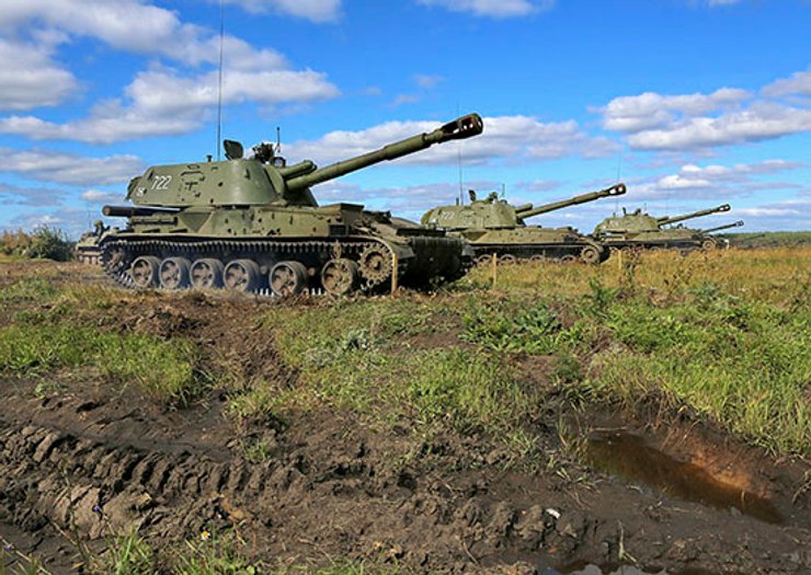 САУ Акация, военная техника РФ