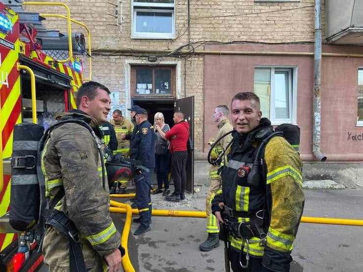 ГСЧС, спасатели, собака, спасли собаку, новости Ровно