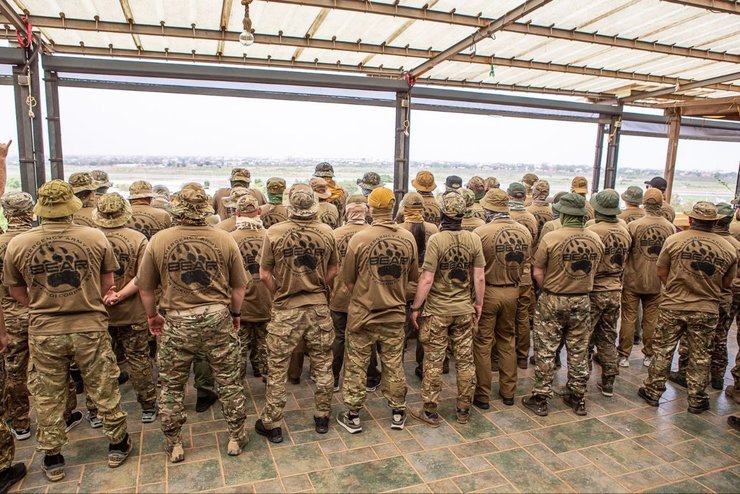 ПВК Ведмеді, Віктор Єрмолаєв, бриагада Ведмеді, Буркіна-Фасо