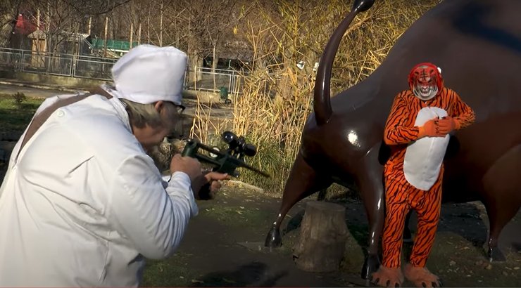 Одеса, зоопарк, Одеський зоопарк, кліп, Новий рік, рік Тигра