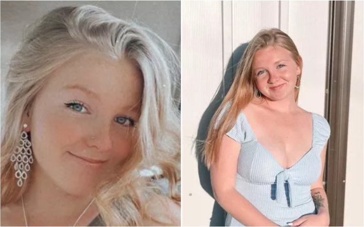 Британка Енджі, молода матір